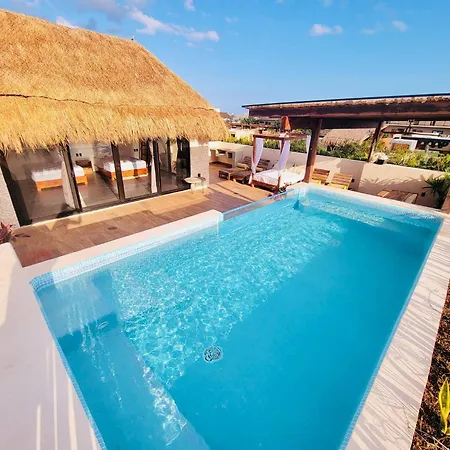 4 Bedroom Deluxe Penthouse With Private Roof Garden With Pool In Aldea Zama Tikal 17