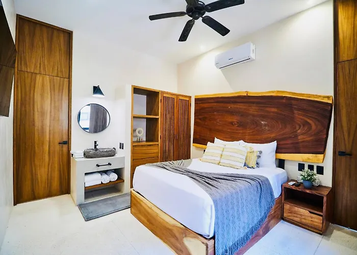4 Bedroom Deluxe Penthouse With Private Roof Garden With Pool In Aldea Zama Tikal 17 Villa *