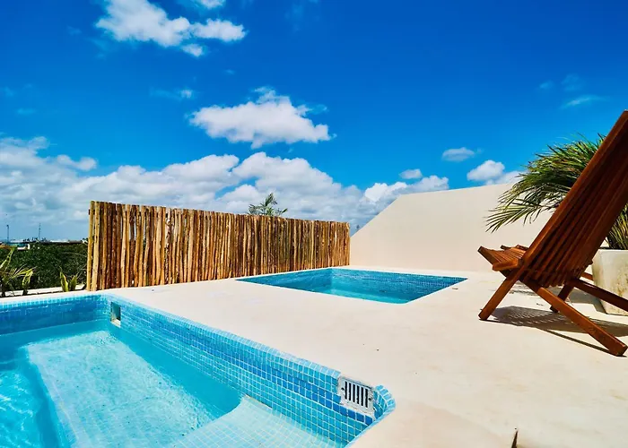 4 Bedroom Deluxe Penthouse With Private Roof Garden With Pool In Aldea Zama Tikal 17 *