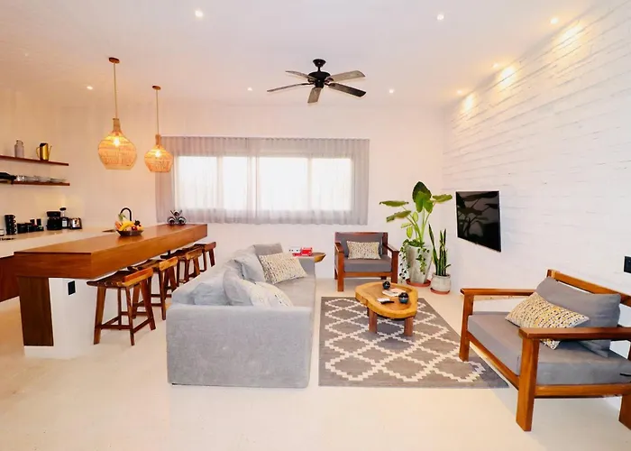 4 Bedroom Deluxe Penthouse With Private Roof Garden With Pool In Aldea Zama Tikal 17 Villa