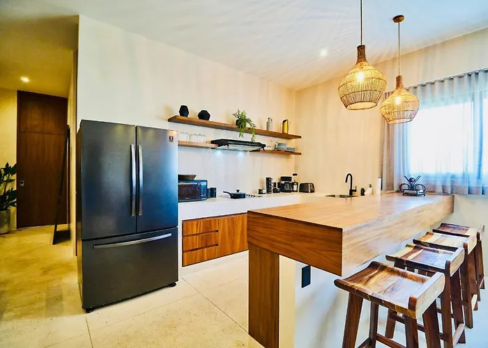4 Bedroom Deluxe Penthouse With Private Roof Garden With Pool In Aldea Zama Tikal 17 Villa *