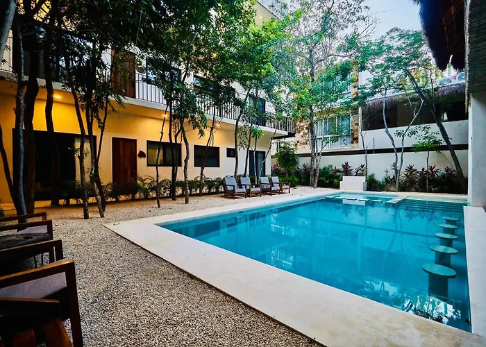 4 Bedroom Deluxe Penthouse With Private Roof Garden With Pool In Aldea Zama Tikal 17 Villa