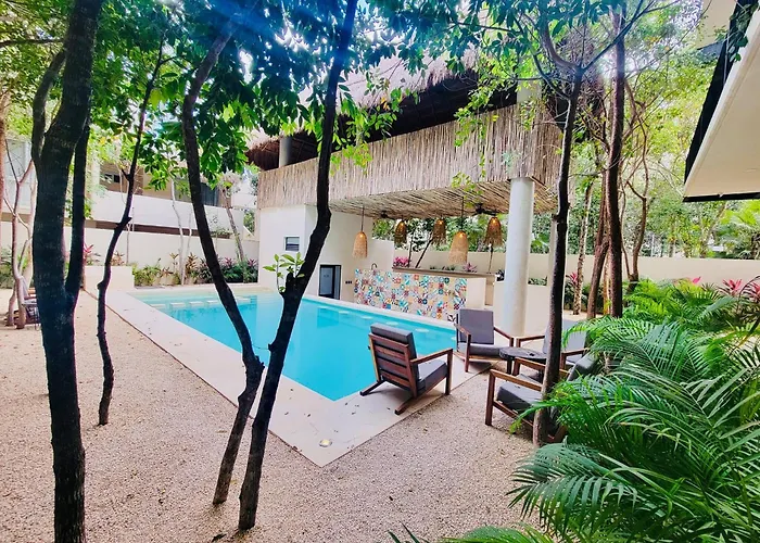 Villa 4 Bedroom Deluxe Penthouse With Private Roof Garden With Pool In Aldea Zama Tikal 17 *