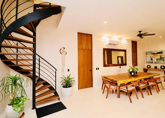 4 Bedroom Deluxe Penthouse With Private Roof Garden With Pool In Aldea Zama Tikal 17 Villa Tulum