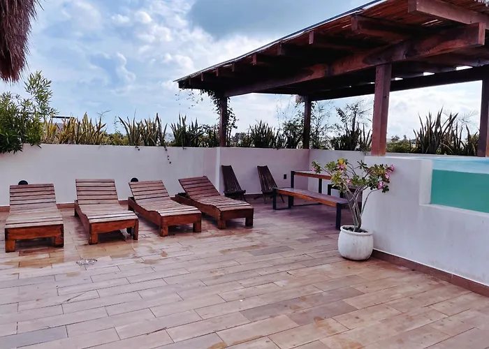 4 Bedroom Deluxe Penthouse With Private Roof Garden With Pool In Aldea Zama Tikal 17 Villa Tulum